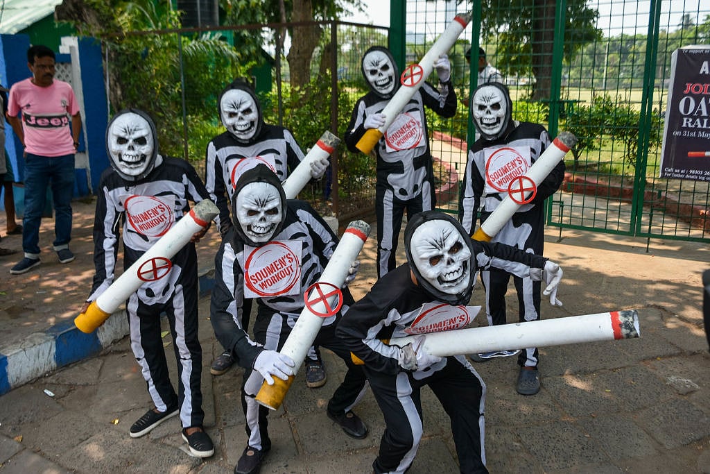 Anti-Tobacco rally segues into Kolkata street theatre