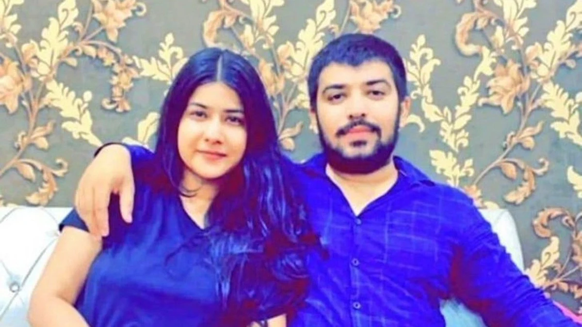 Nikki Yadav and her partner Sahil Gehlot, who is currently under trial for her murder (Photo Courtesy: Twitter/ @AskAnshul)