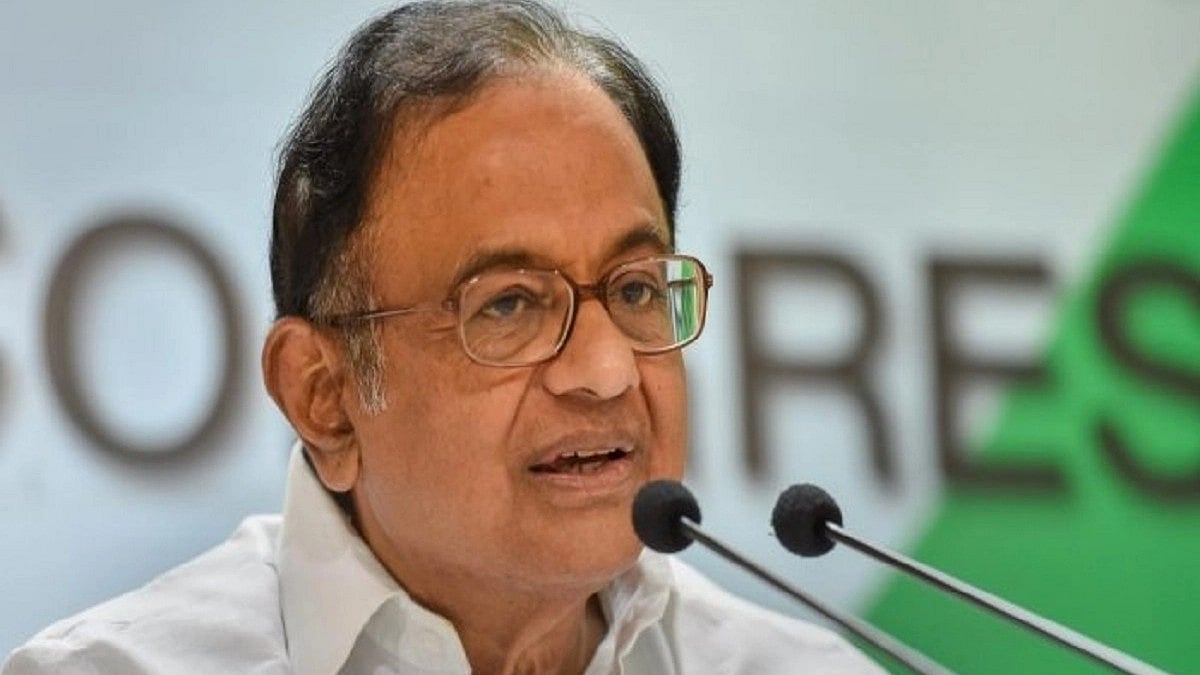 Former Finance Minister P Chidambaram (Photo: NH File photo)