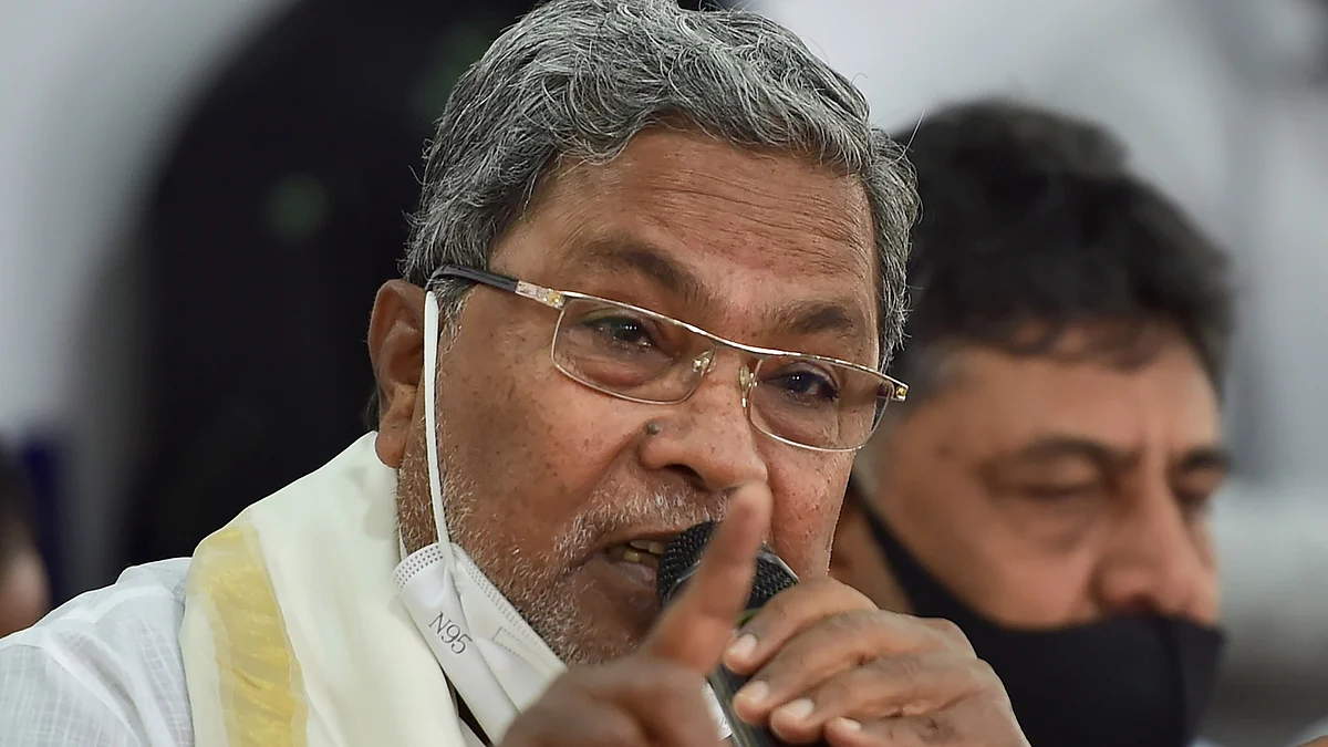 Karnataka chief minister Siddaramaiah (photo: National Herald archives)