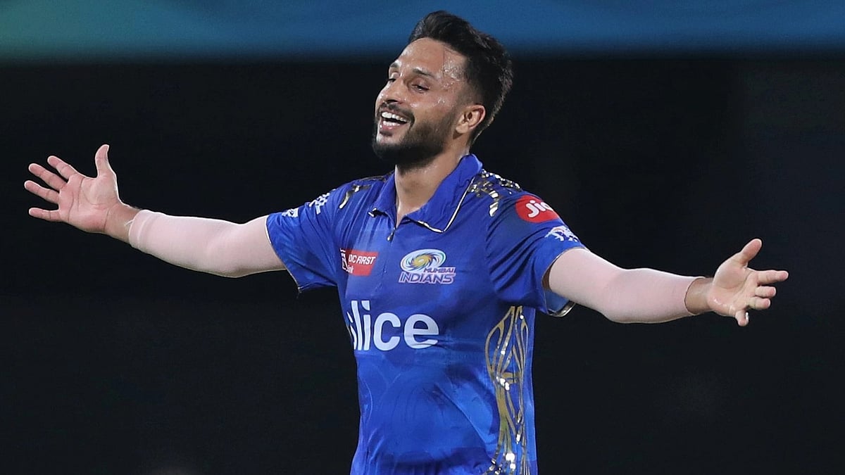 Akash Madhwal (Photo: Twitter: @mipaltan)