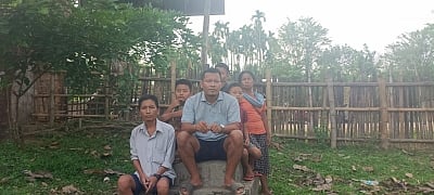 A refugee camp in Assam (IANS Photo)
