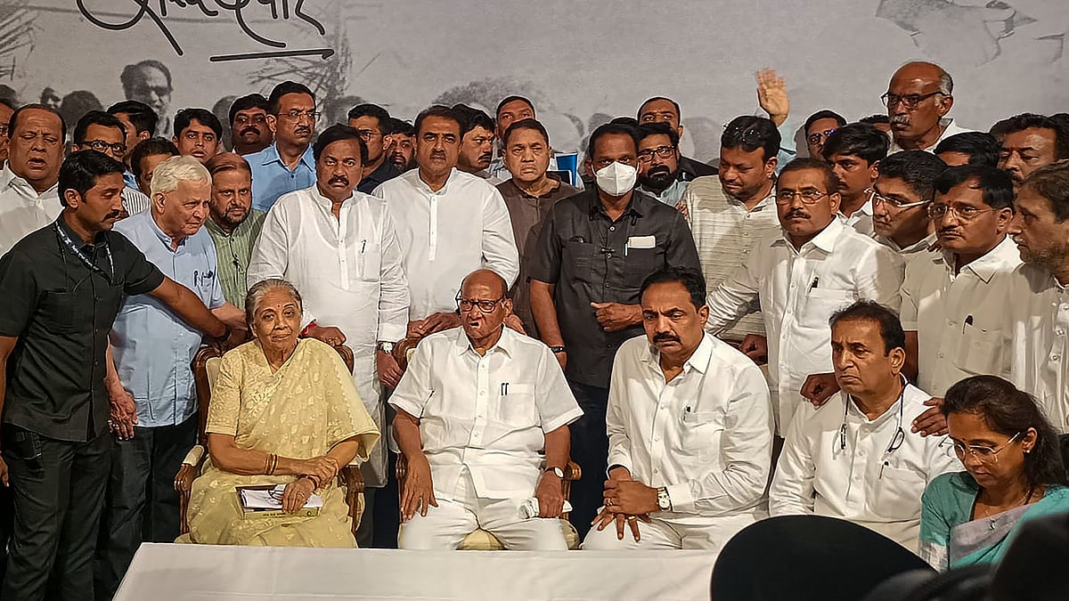 Pawar has not relented despite repeated appeals from NCP leaders. (Photo courtesy: PTI)