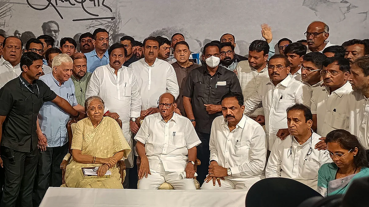 Pawar has not relented despite repeated appeals from NCP leaders. (Photo courtesy: PTI)