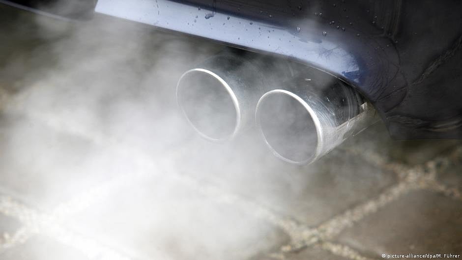 A car exhaust pipe (DW)