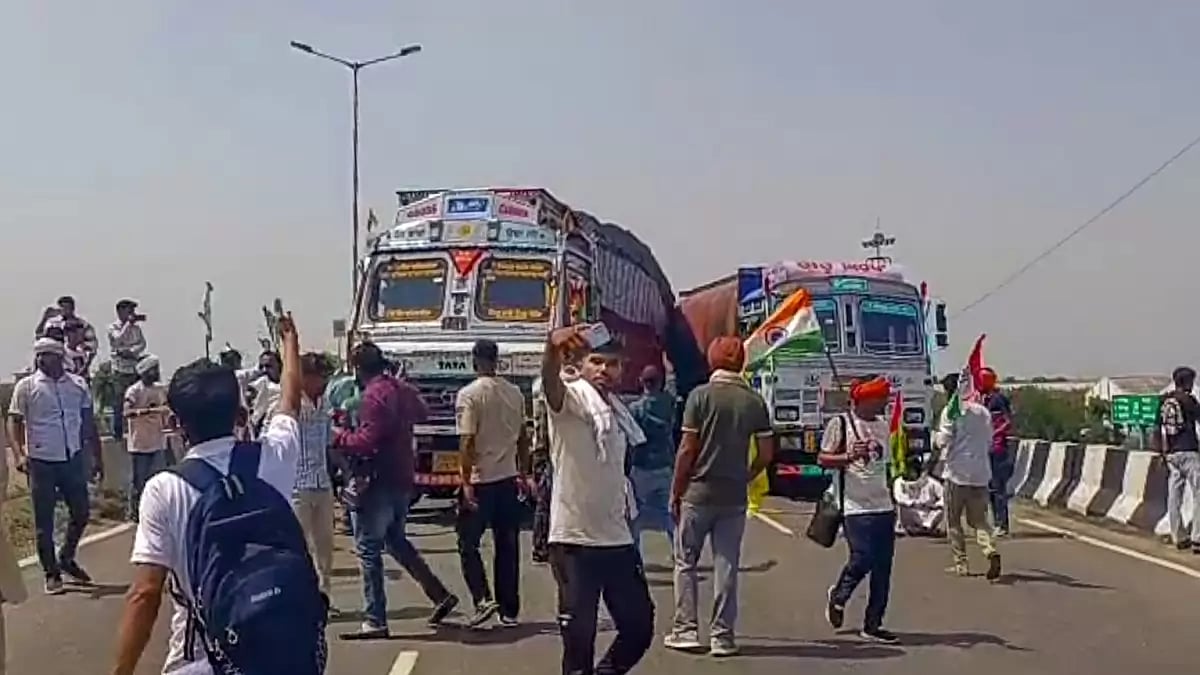 MSP demand: Delhi-Chandigarh national highway remains blocked, farmers to hold meeting to decide action plan