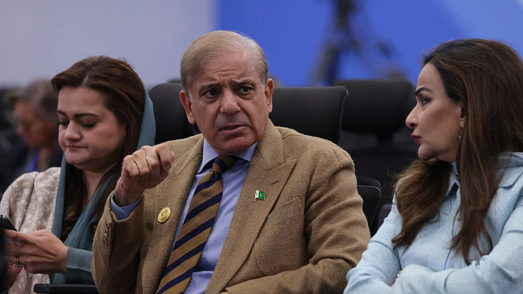 Shehbaz Sharif at COP 27 Submit in Egypt. (photo courtesy: Getty)