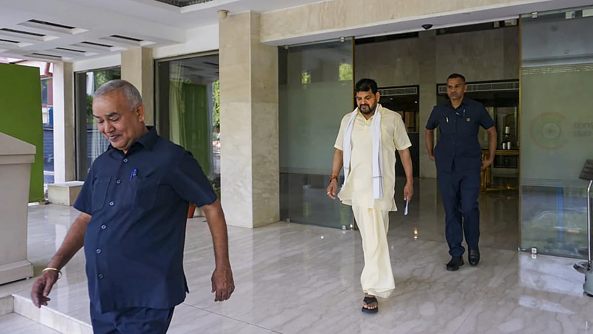 Brij Bhushan Sharan Singh (photo courtesy: PTI)