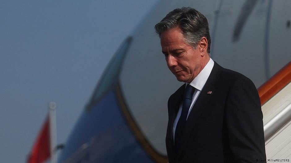 China: US Secretary of State Antony Blinken lands in Beijing