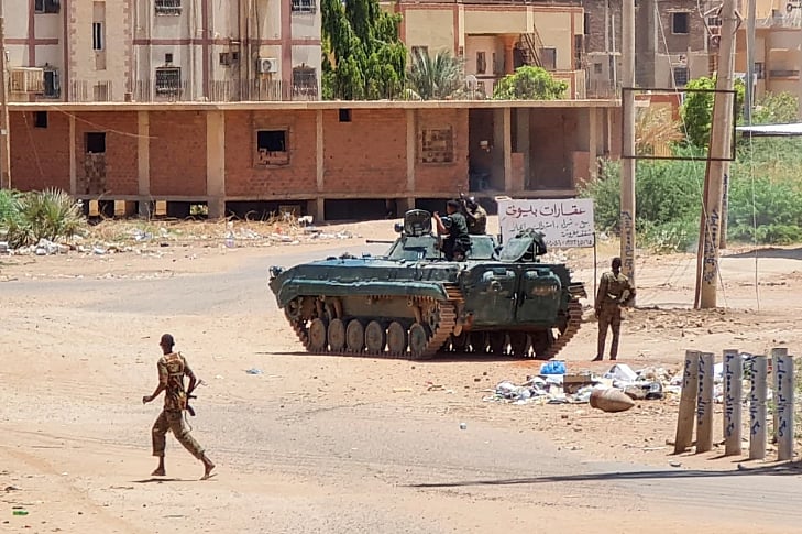 Fighting resumes in Sudan (Photo courtesy: @citizentvkenya/ Twitter)