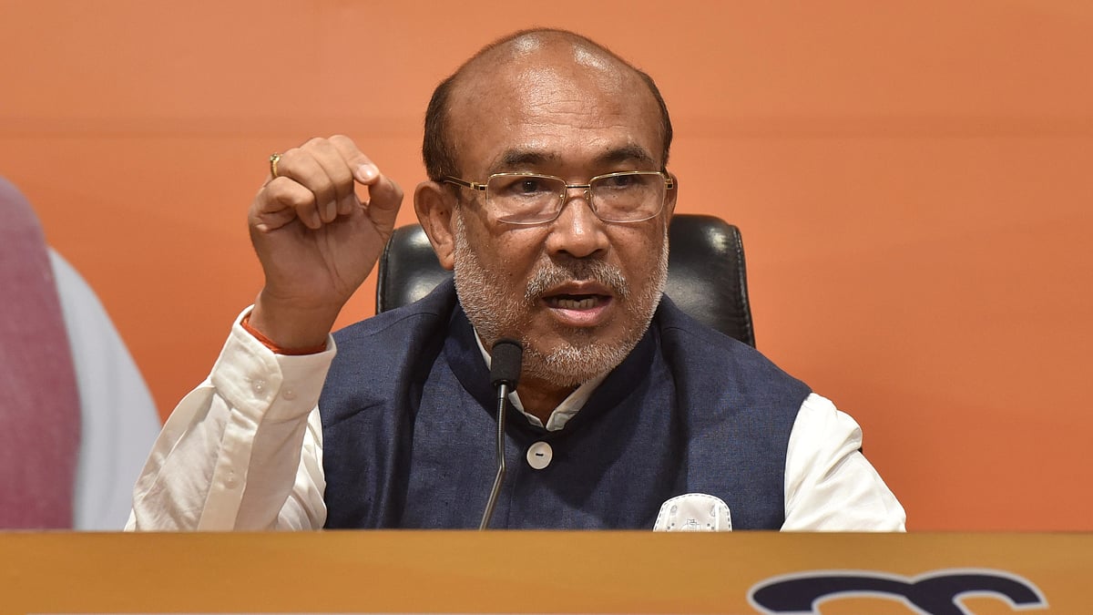 Biren Singh says he's not quitting Manipur CM's post, huge demonstration to stop him from resigning