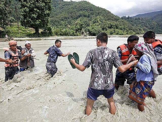 At least two killed, 26 missing in Nepal floods and landslides