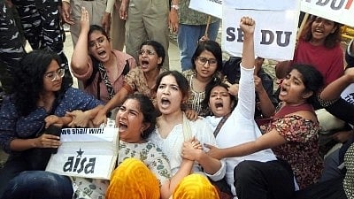 Detained inside our flats ahead of Modi's DU visit: AISA activists