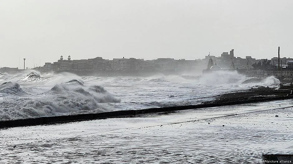 Cyclone Biparjoy in the Arabian Sea (photo: DW)