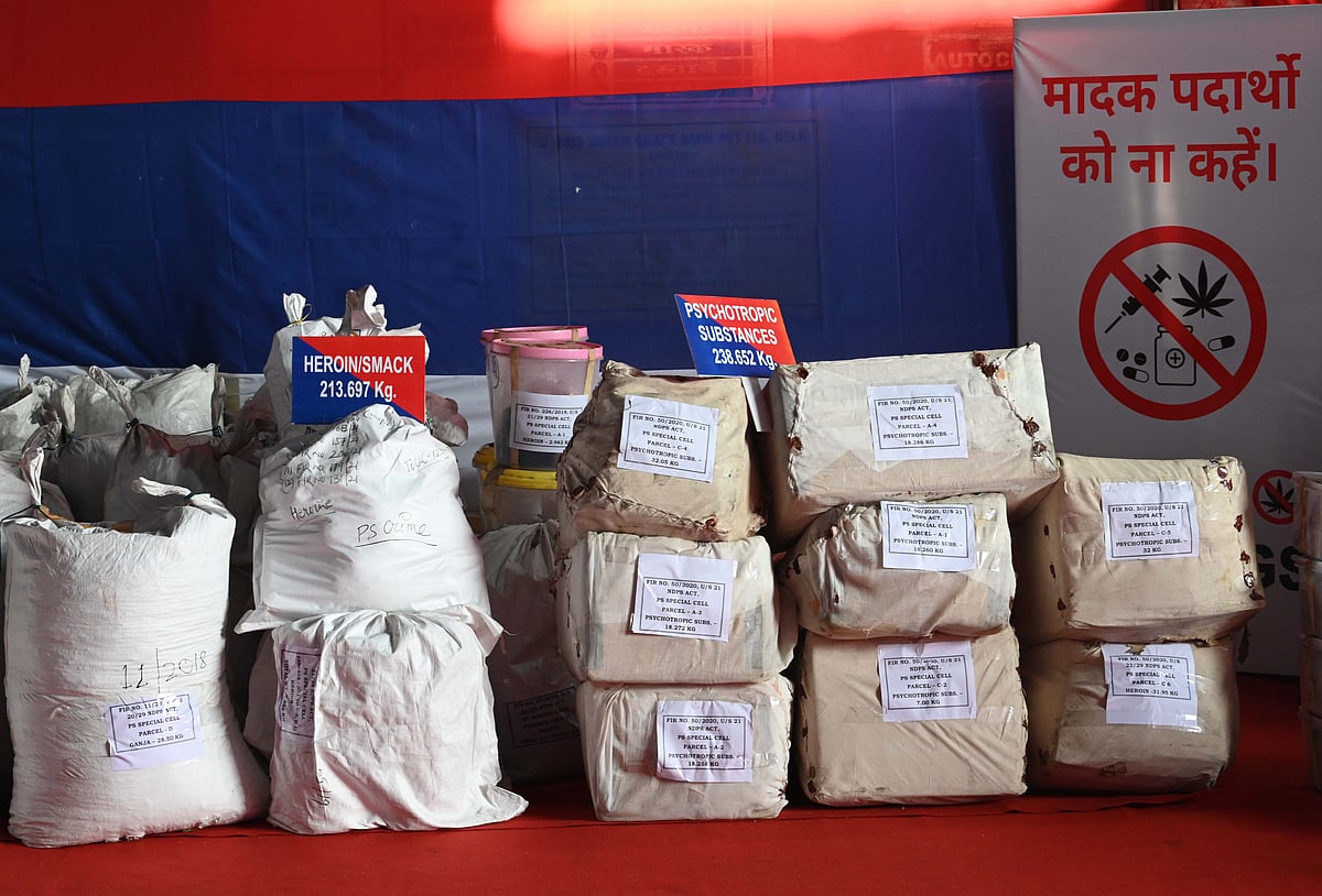 16,000 kg drugs seized by Delhi Police destroyed