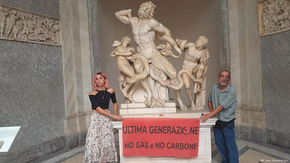Vatican court fines climate activists over museum protest