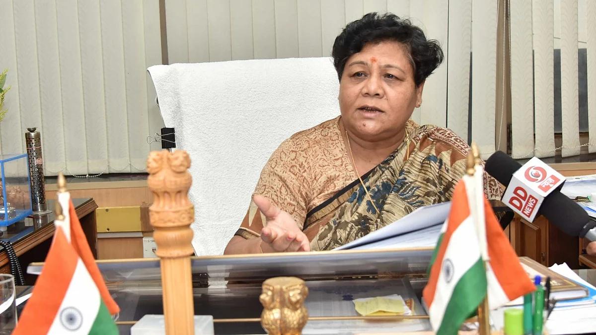 Governor of Manipur Anusuiya Uikey. (photo: IANS)