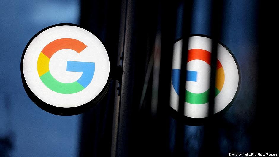 Google logo (photo: DW)