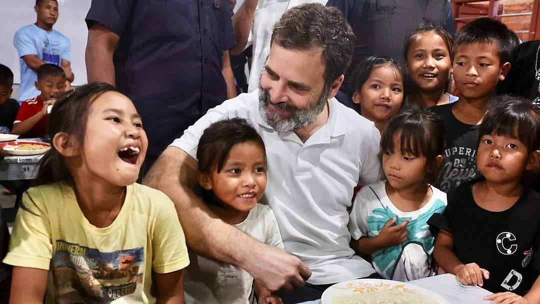Manipur needs peace: Rahul Gandhi after meeting governor