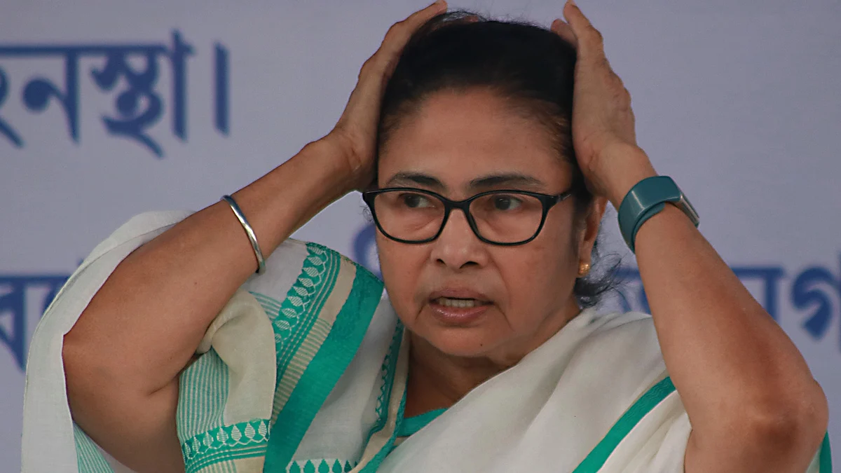 West Bengal chief minister and Trinamool Congress supremo Mamata Banerjee (photo: Debajyoti Chakraborty/NurPhoto via Getty Images)