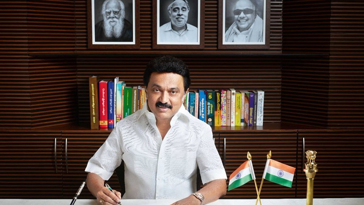 MK Stalin (photo courtesy @arivalayam/Twitter)