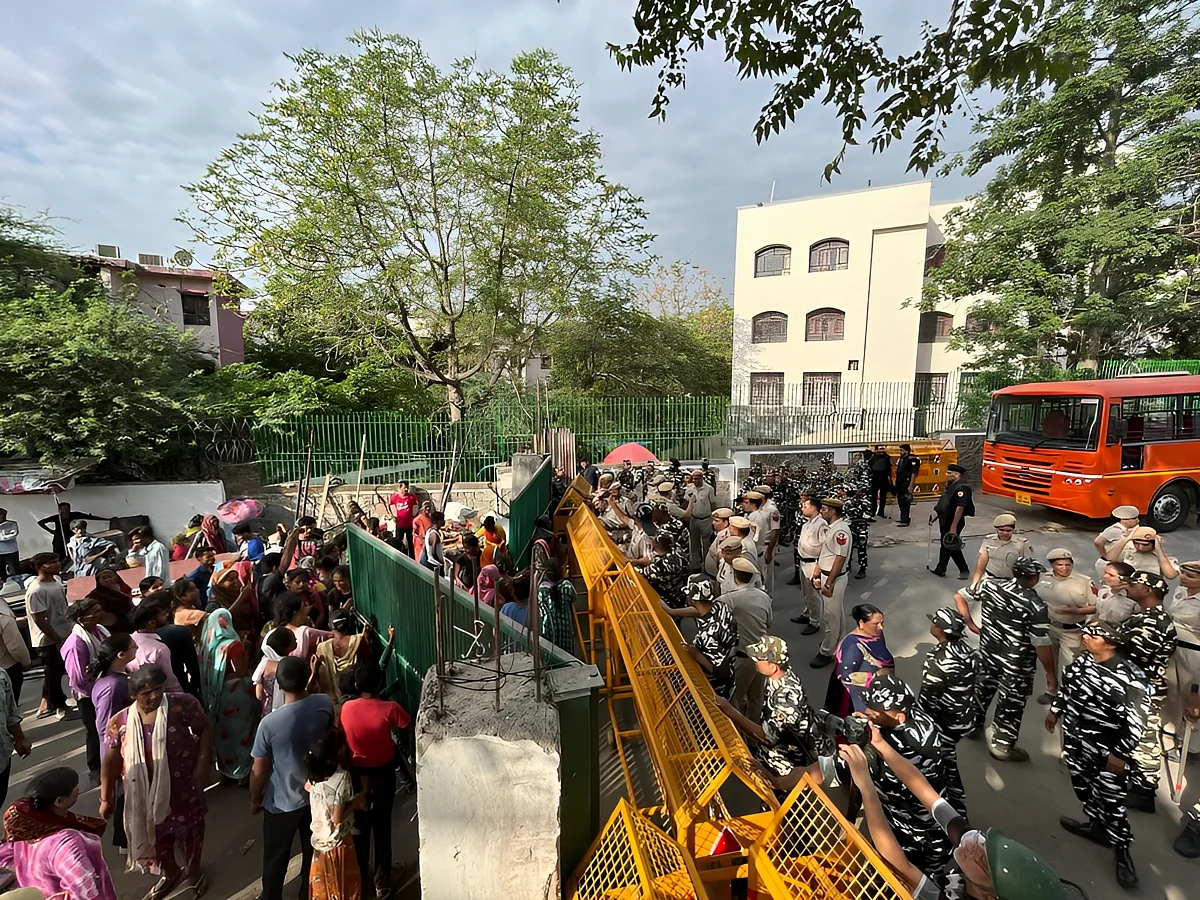 Slum-life roulette: Demolition drive at Priyanka Gandhi Camp escalates to shoot-on-sight orders