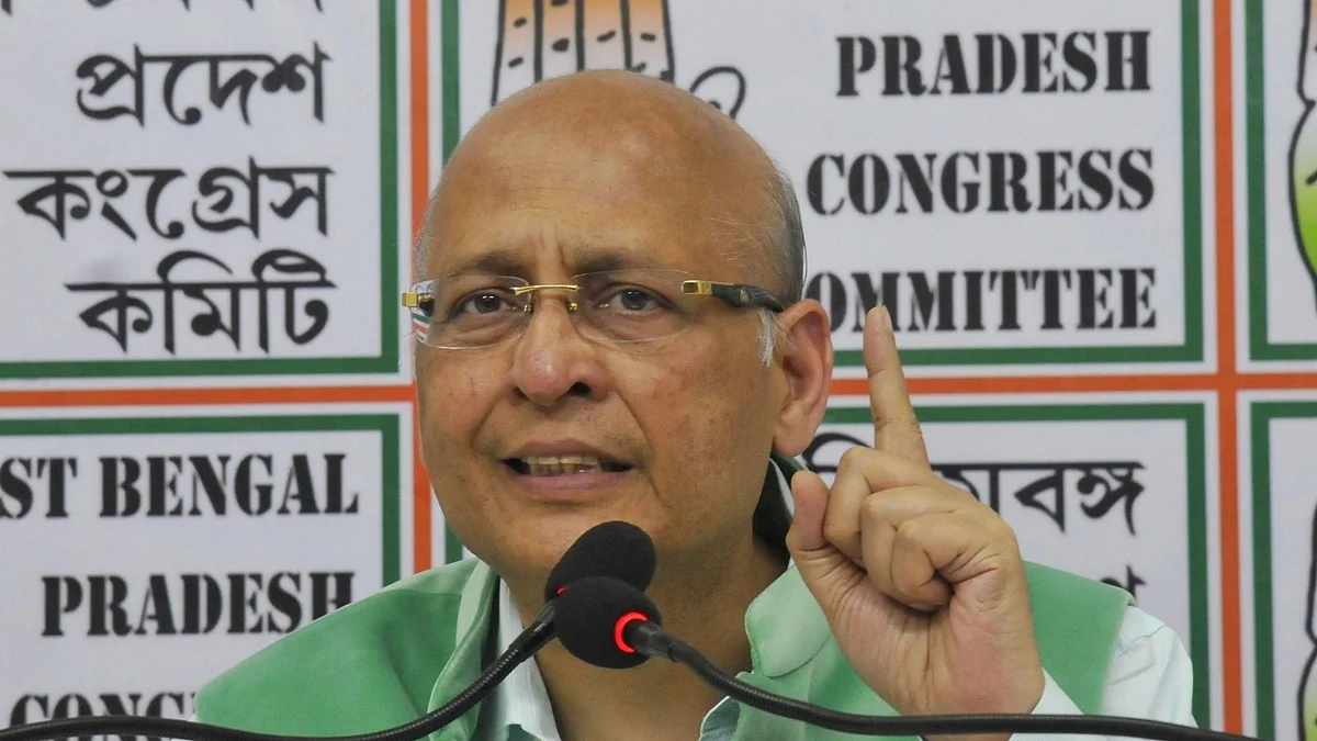 Congress leader Abhishek Manu Singhvi challenges BRS for "false" claims in electoral advertisement  (Photo: IANS)