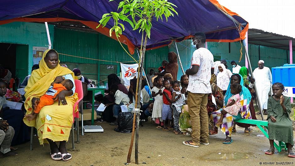 Sudan refugees (photo: DW)