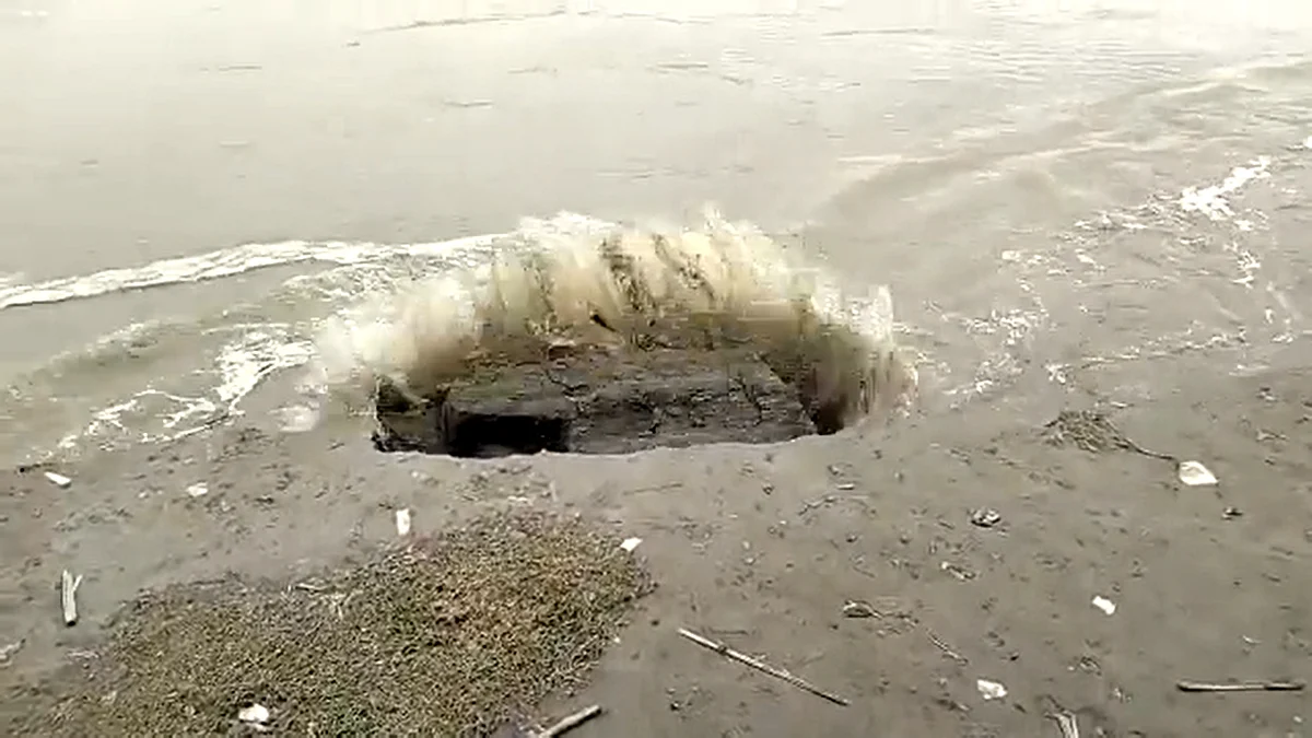 Assam floods (photo courtesy @BailungRajdeep/Twitter)