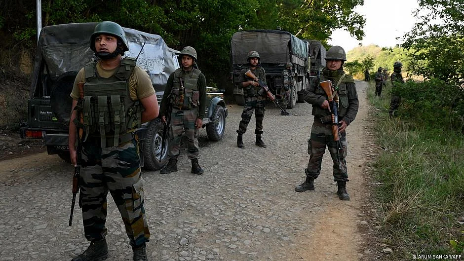 Indian security forces (photo: DW)