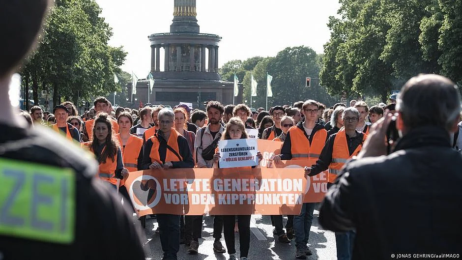 Germany climate activists (photo: DW)