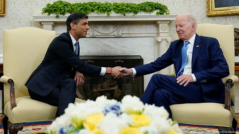 Biden, Sunak announce new US-UK economic partnership (Photo: DW)