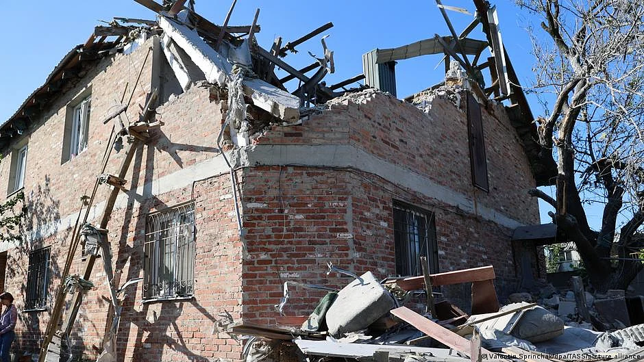 A dilapidated building (photo: DW)