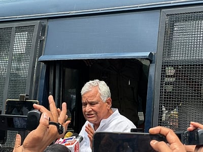 BJP MP Kirodi Lal Meena detained after two days of dharna