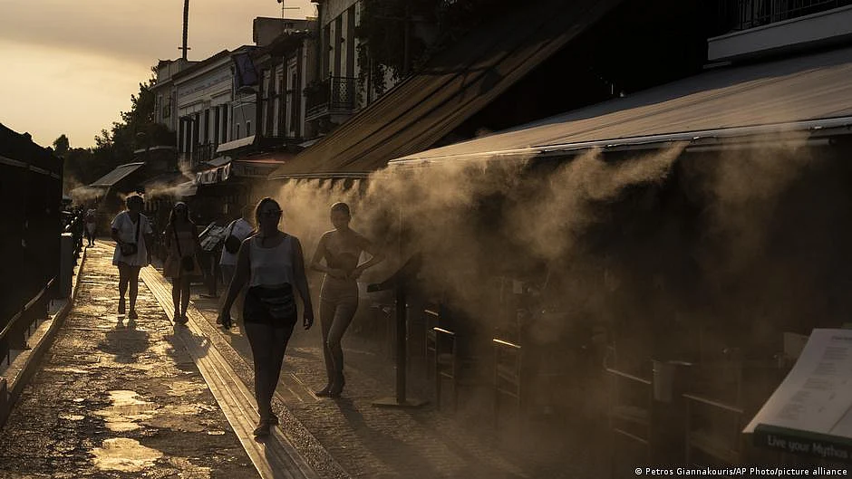 Temperatures in southern Europe have risen to a record breaking high (Photo: DW)