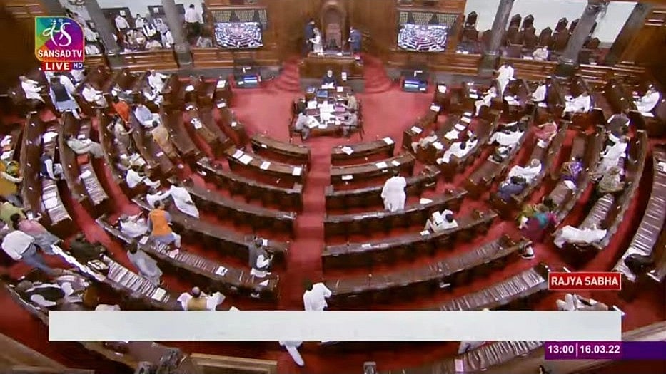 Oppn stages walkout from RS over demand of PM Modi's statement on Manipur
