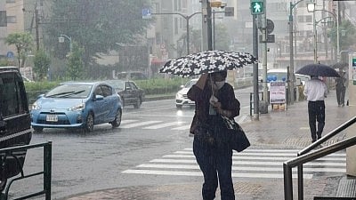 Heavy rainfall in NE Japan causes extensive flooding (photo: IANS)