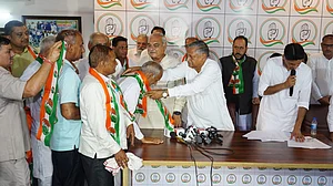 Around 12 current and former MLAs join Congress in Haryana