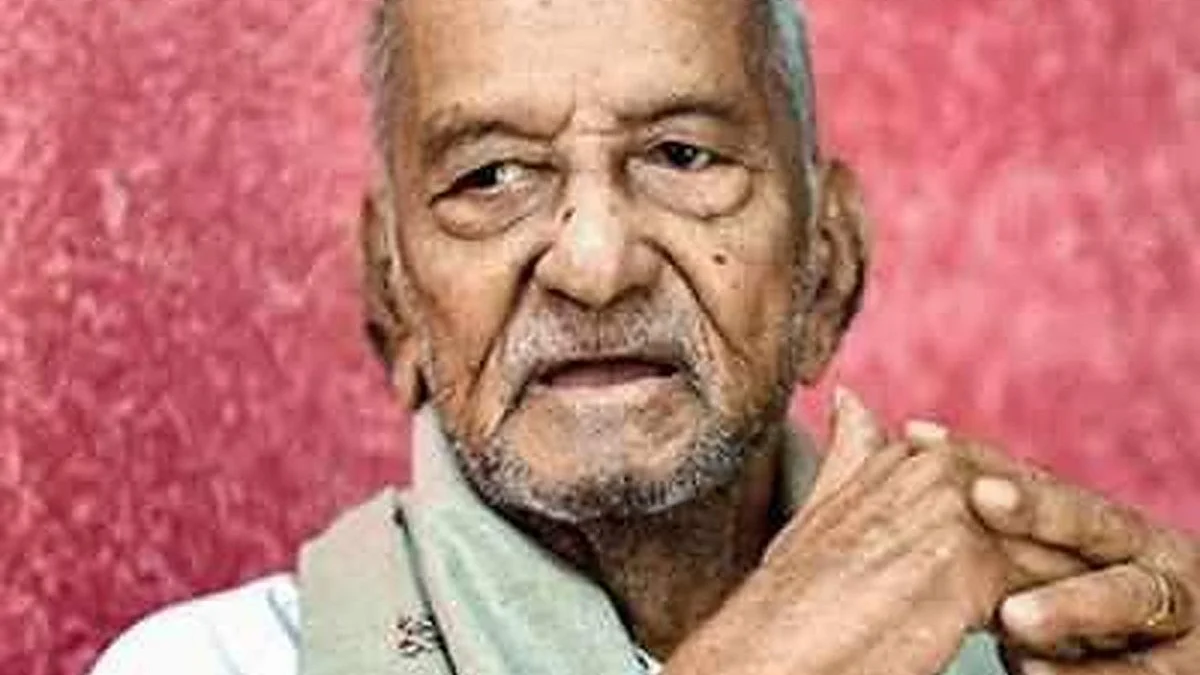 102-year-old Communist veteran, N. Sankaraiah (Photo: IANS)