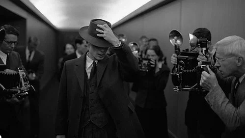 A still of Cillian Murphy as J. Robert Oppenheimer from the preview of 'Oppenheimer' (photo: IANS)