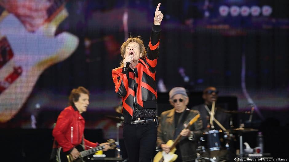 Mick Jagger at a Rolling Stones concert (Photo: DW)