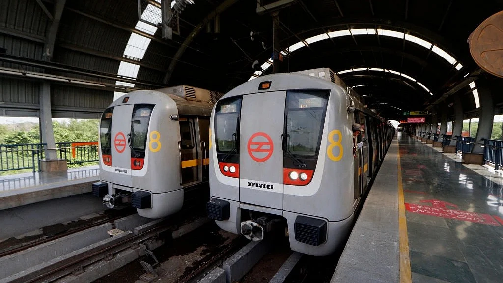 Delhi metro station (photo: Getty Images)