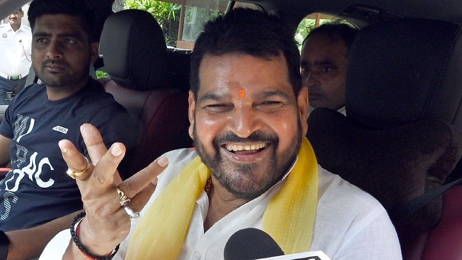 Former WFI president and current BJP MP Brij Bhushan Sharan Singh (photo: Getty Images)