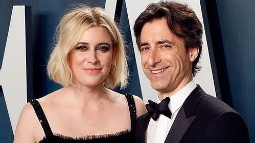 Greta Gerwig in the left and Noah Baumbach in the right (photo: Getty Images)