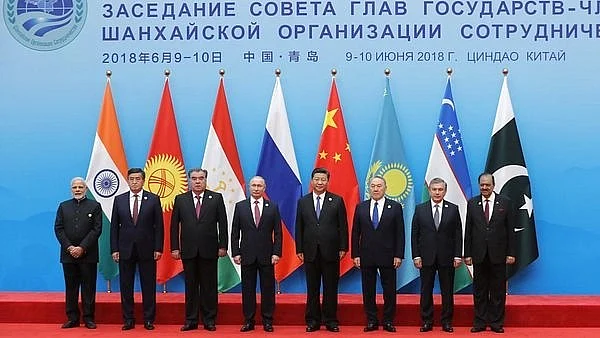 Members of the SCO in Russia, in 2018 (photo: Russian Presidential Press and Information Office)