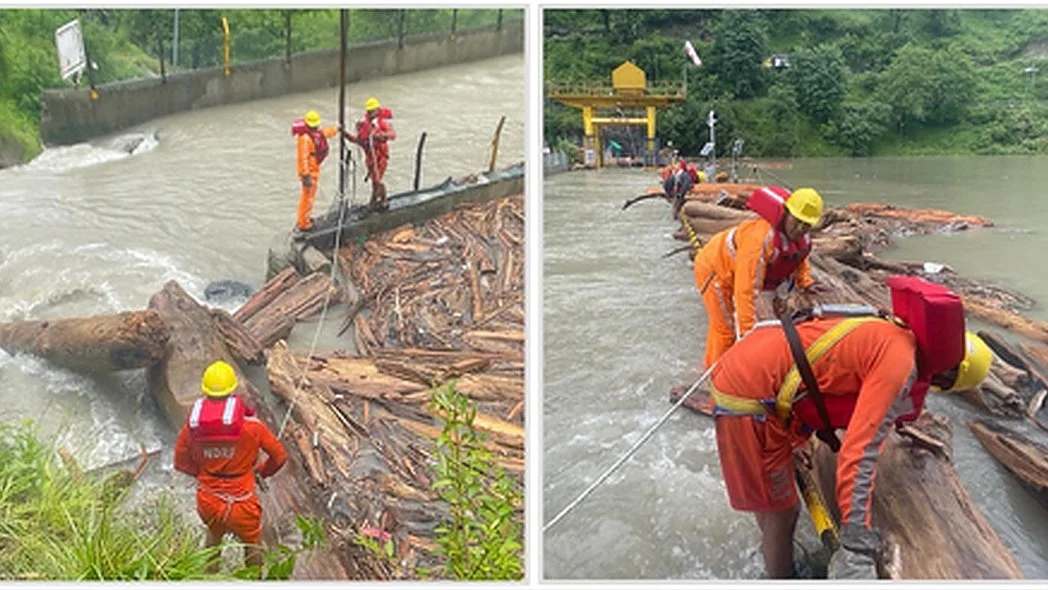 Himachal has been witnessing flashfloods and  landslides for a month now (Photo: IANS)