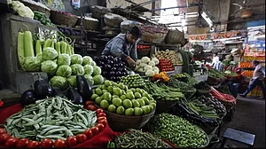 File photo of a vendor selling vegetables (Photo courtesy: NDTV)