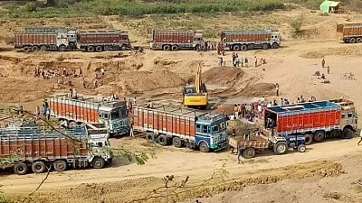 Representative image of sand mining (photo: IANS) 