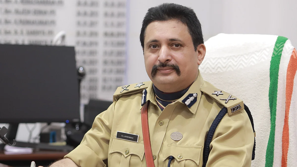 Kerala Police Inspector General G. Lakshman (photo: Police Training College)