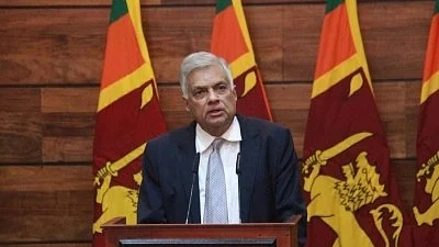 President of Sri Lanka, Ranil Wickremesinghe (photo: IANS)